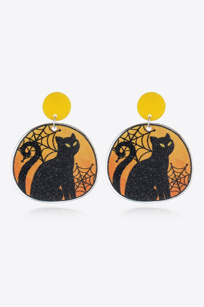 Spooky Acrylic Halloween Earrings