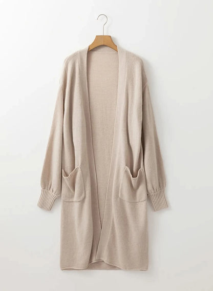 Cozy Long Sleeve Cardigan with Pockets