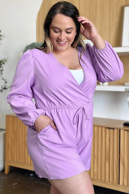 Double Take: Long Sleeve Romper - Love Salve