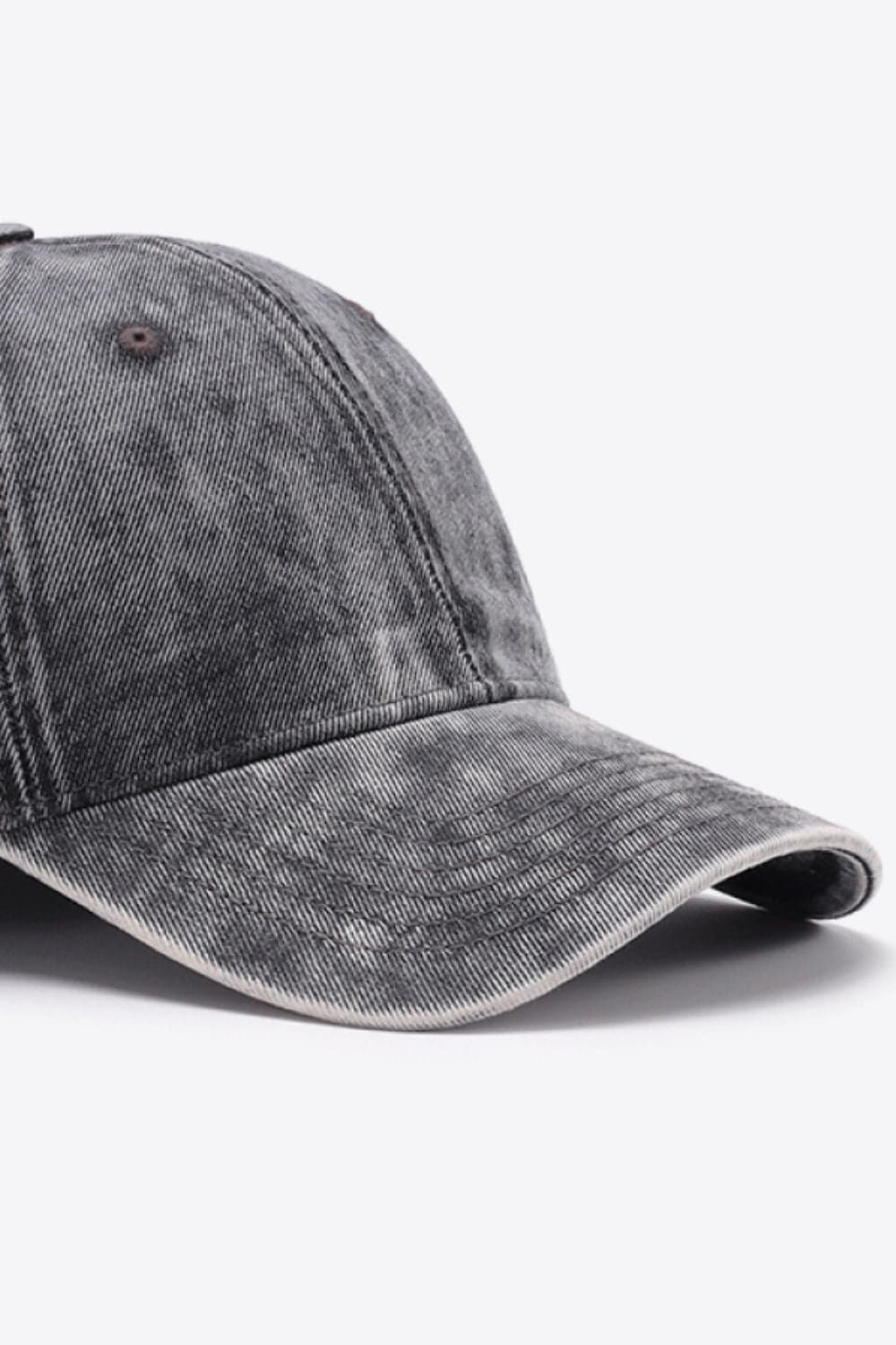 Plain Adjustable Baseball Cap.