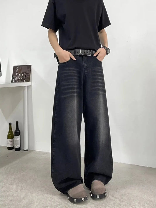 Men's Full Size Wide Leg Jeans Plus Size Simply Love