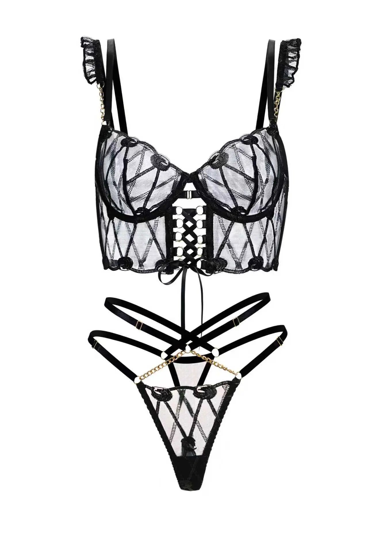 Adriana Noir Adjustable Set Hello.LA.Girl