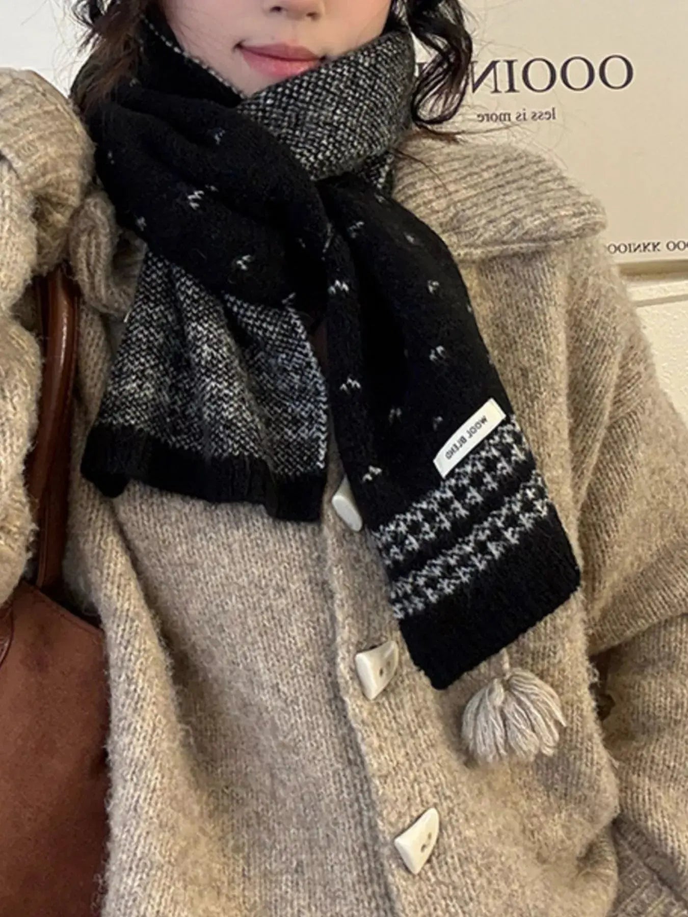 Winter Warm Knitted Scarf Simply Love