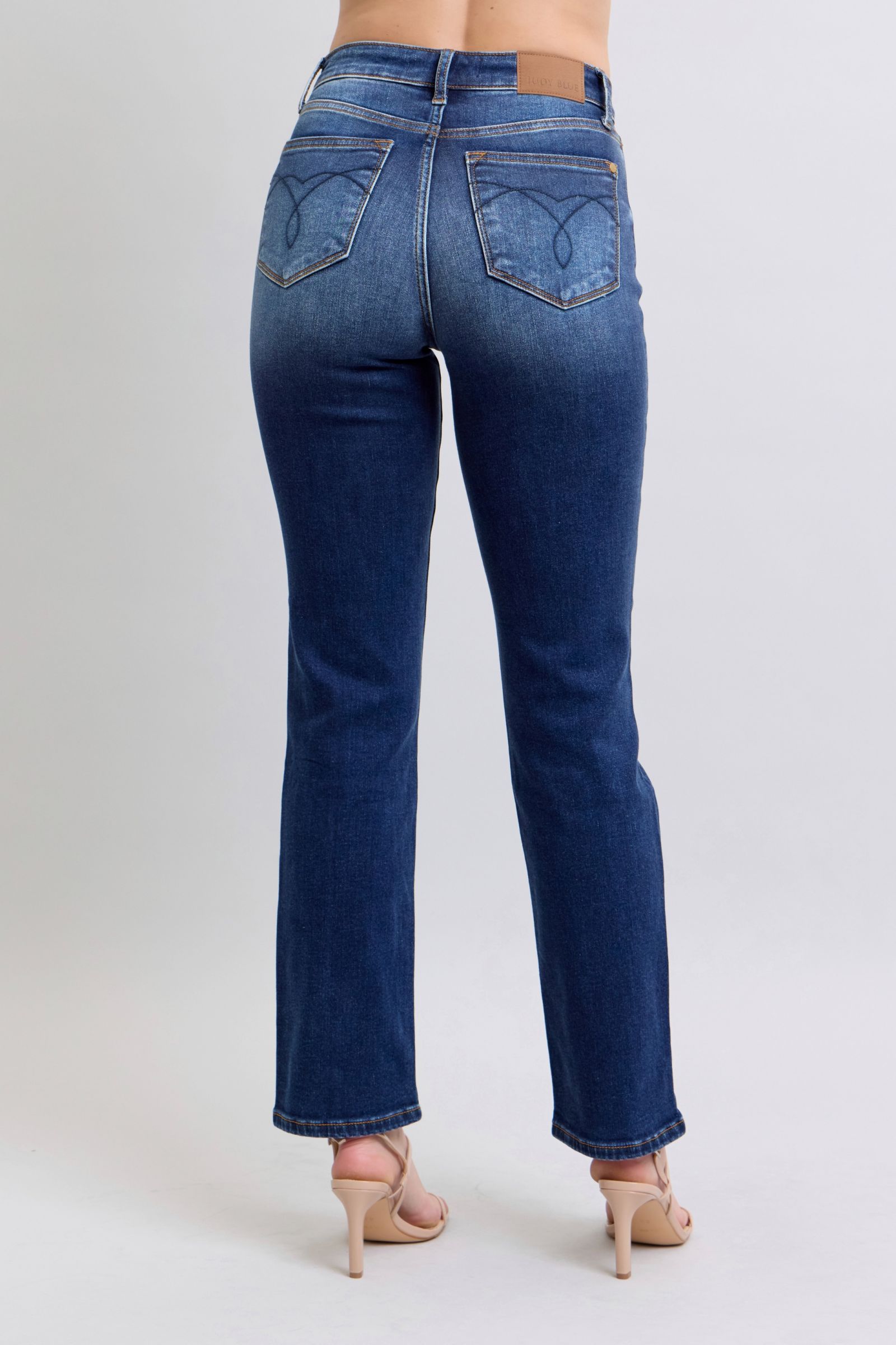 Judy Blue Full-Size Straight Leg Jeans - Effortless Chic with Pockets Coco’s Tee Boutique