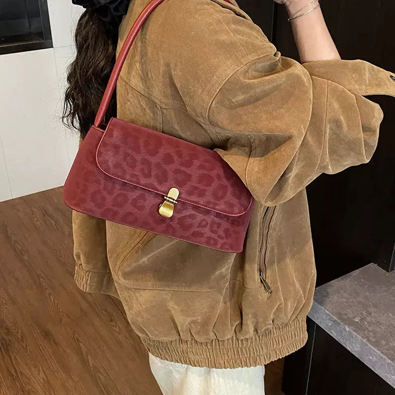 Leopard Print Shoulder Bag Simply Love