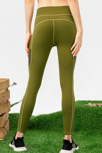 High Waist Slim Fit Long Sports Pants.