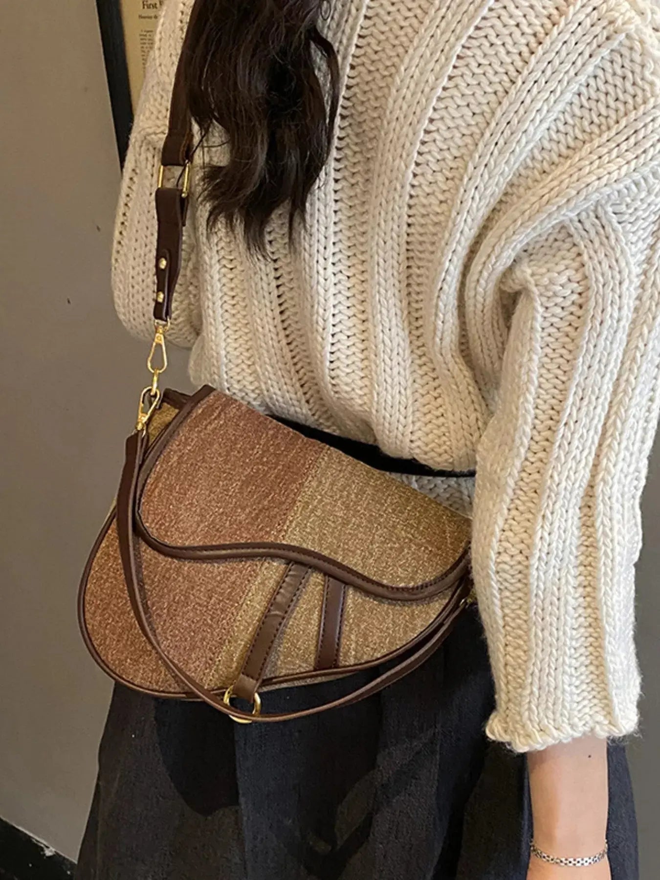 Adjustable Strap Crossbody Bag Simply Love