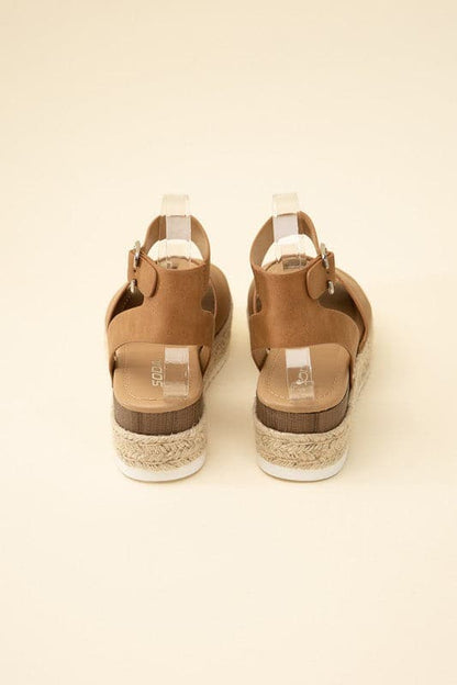 TOPIC-S Espadrille Ankle strap Sandals.