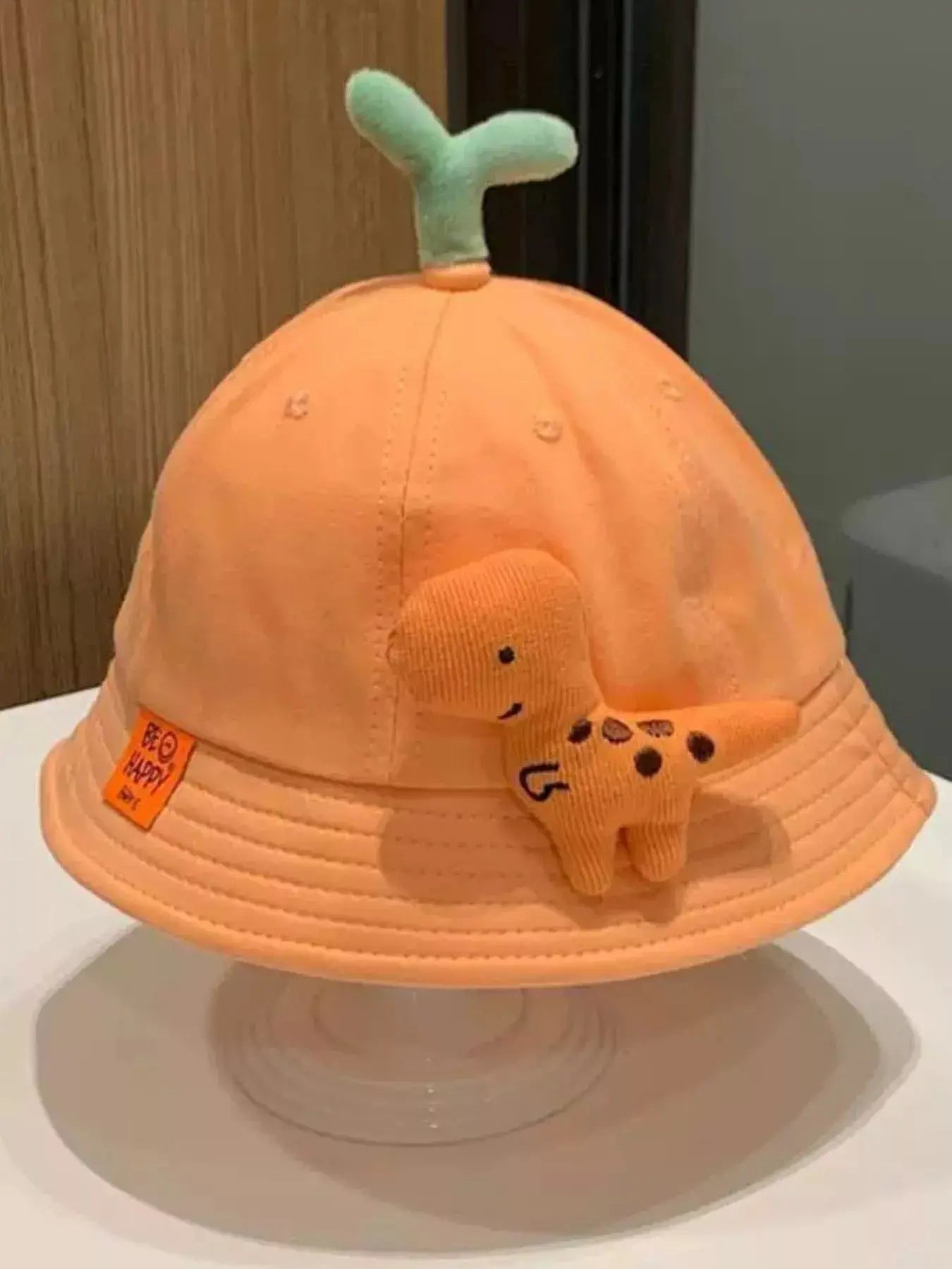 Children's Dinosaur & Sprout Decor Bucket Hat Simply Love