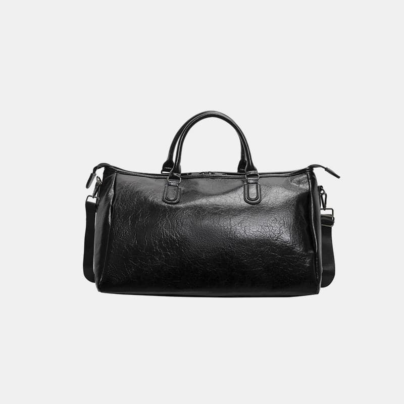 Chic oversized pu leather tote