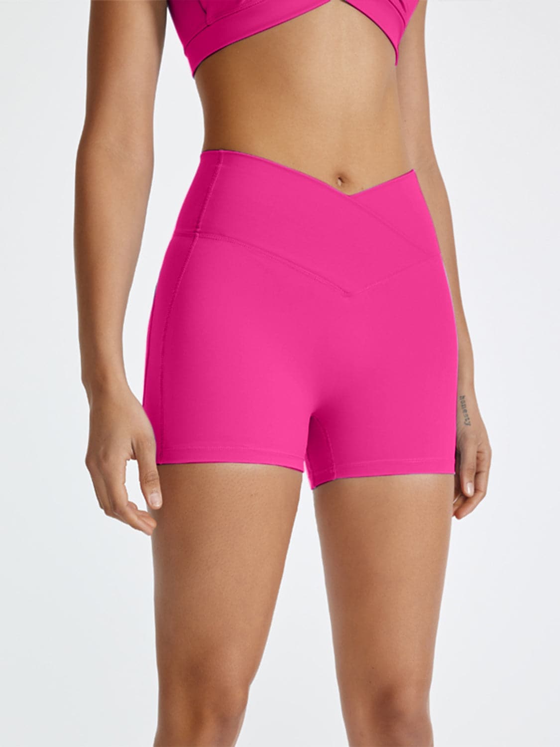 High Waist Active Shorts.