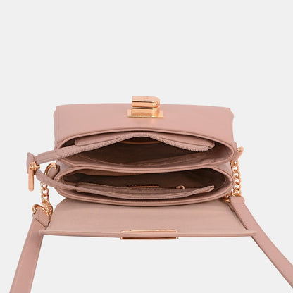 Love Salve PU Leather Crossbody Bag