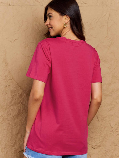 Cotton Short Sleeve Tee for Women