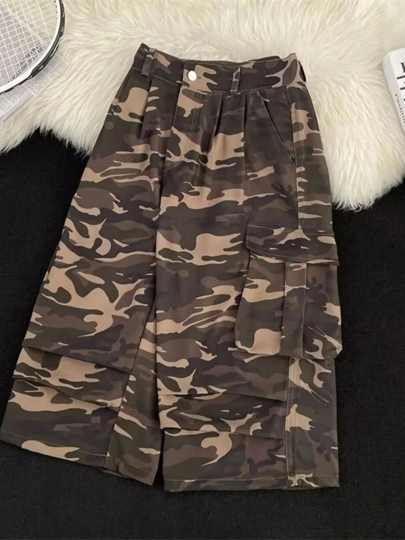 Men's Camouflage Cargo Shorts with Multiple Pockets Simply Love