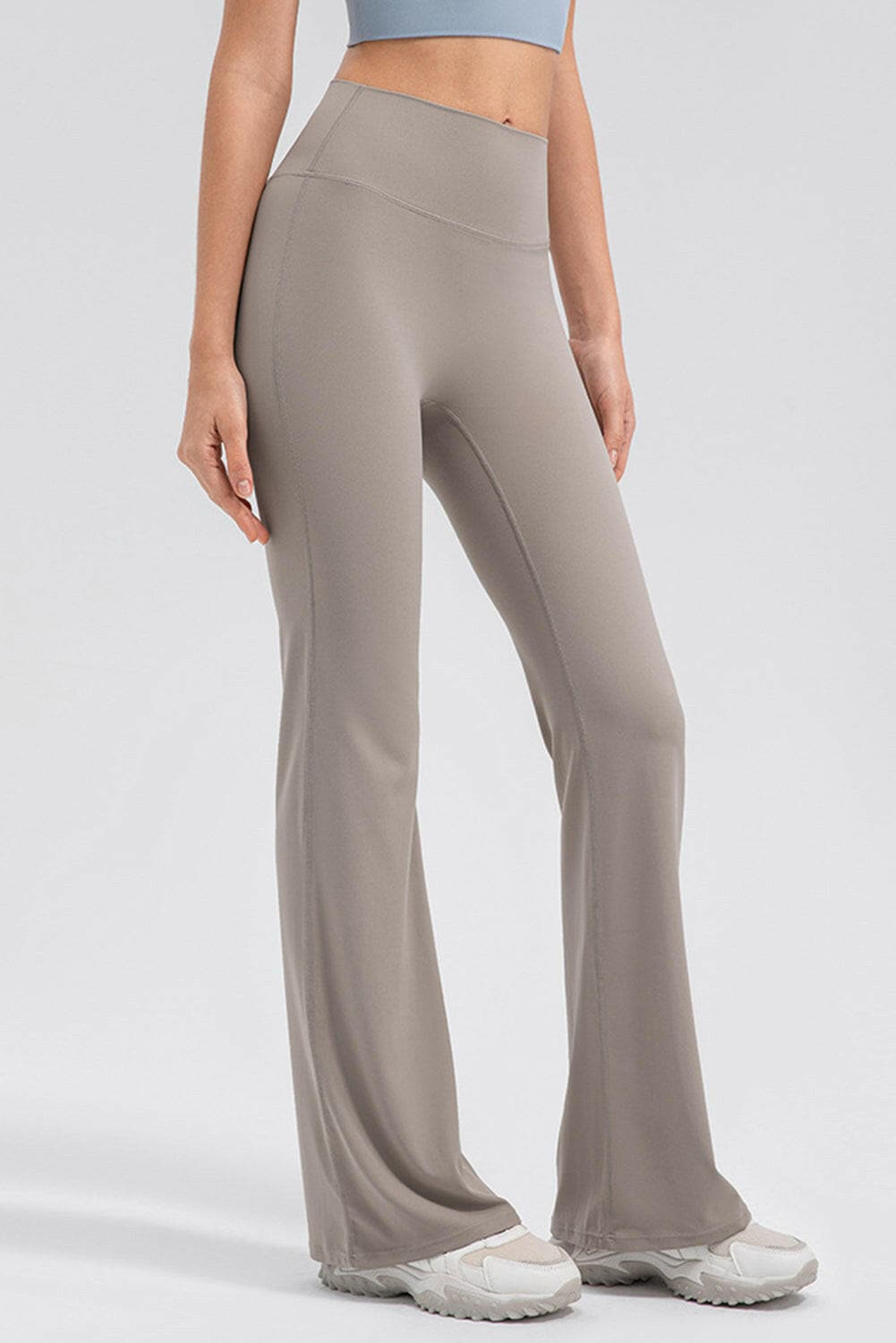 High Waist Straight Active Pants.