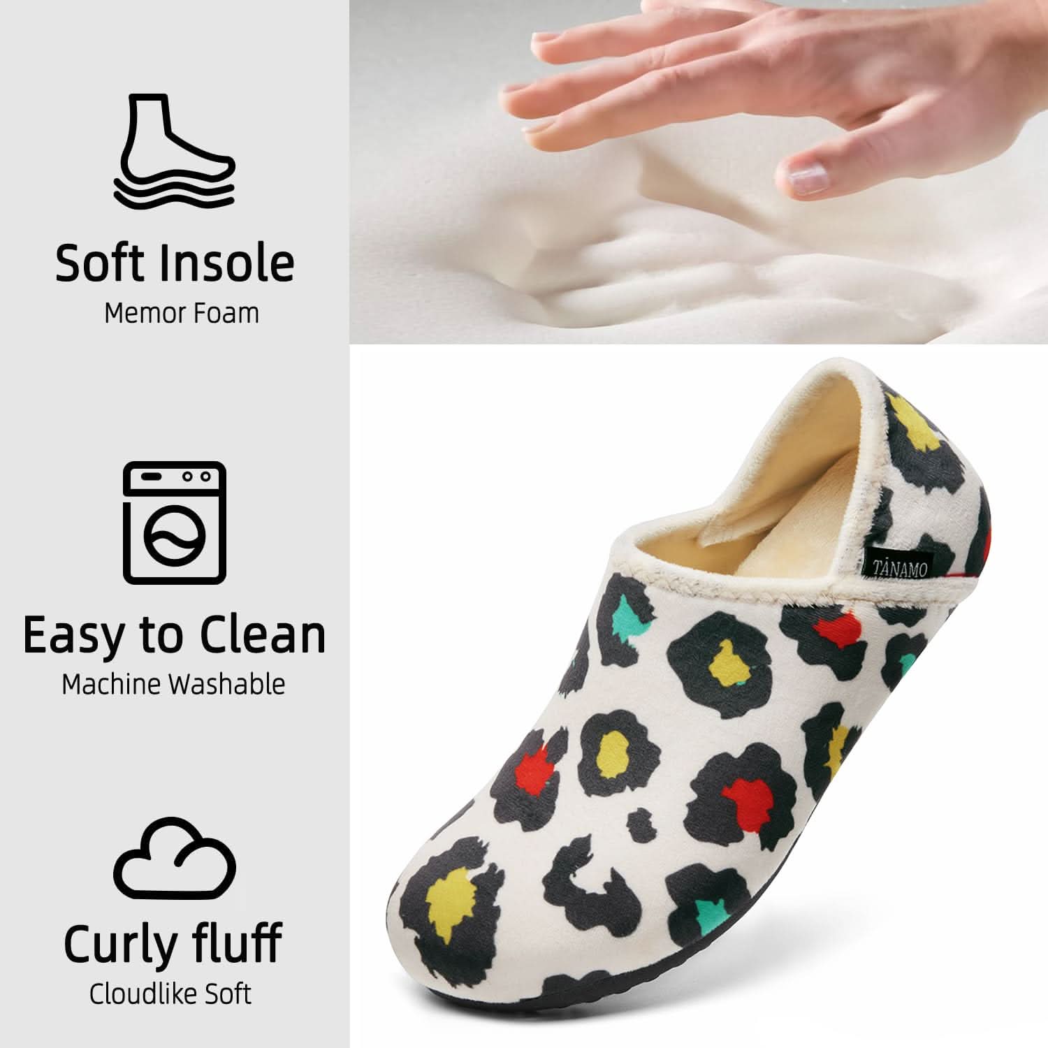 House Slippers for Women Men Indoor Barefoot Slippers Socks Furry Slip on House Shoes Cozy Comfy Slippers for Home Bedroom Travel Yoga - Love Salve 