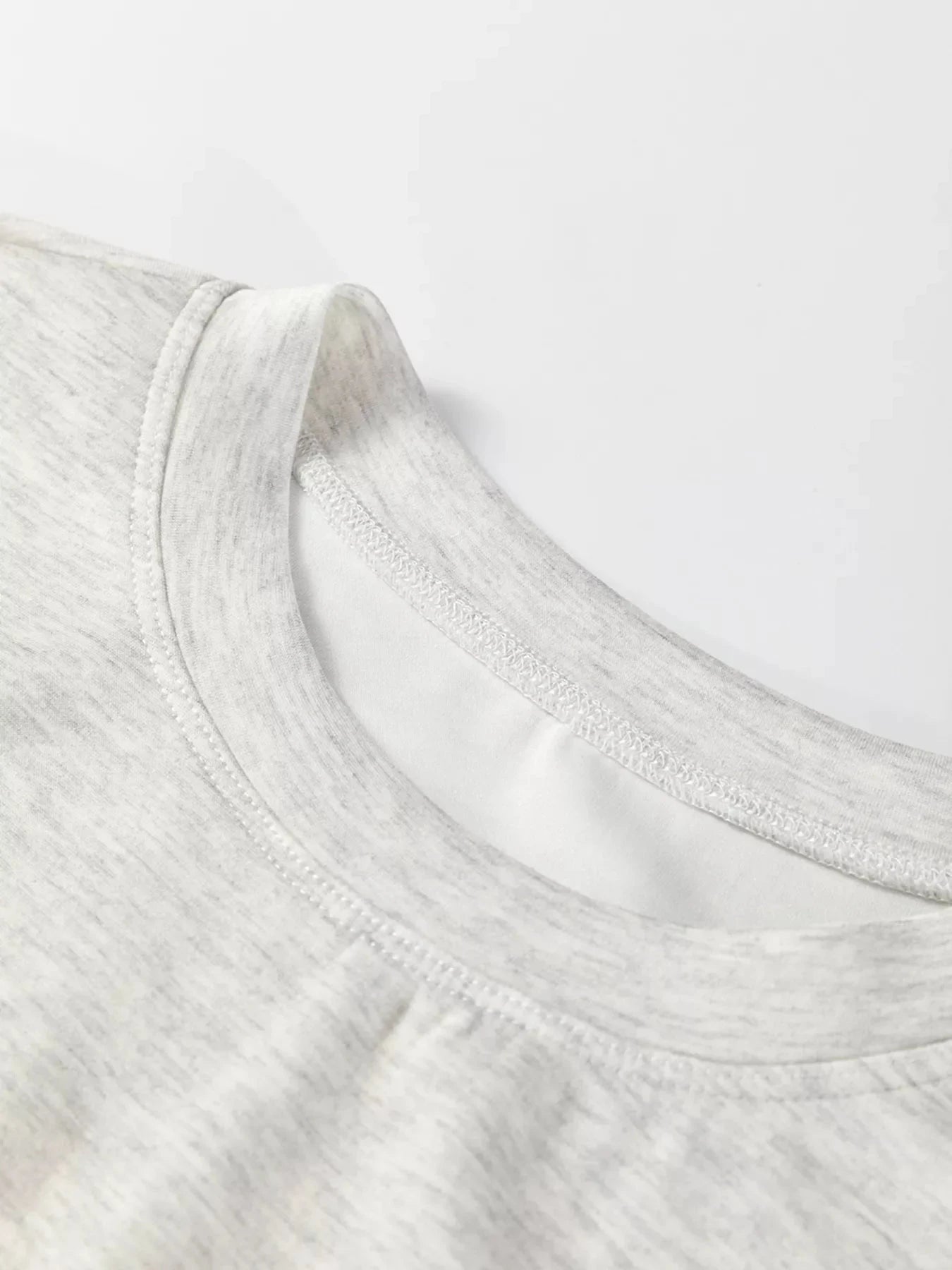 rawstring Waist Tunic Solid Sweatshirt Simply Love