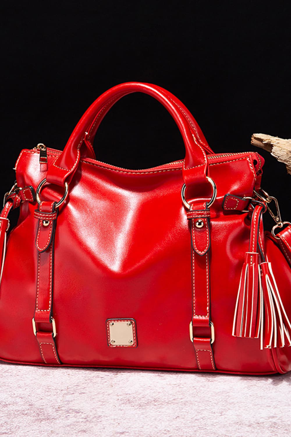 Opulent Orbit Handbag with Tassels – Large Capacity Glam Bag