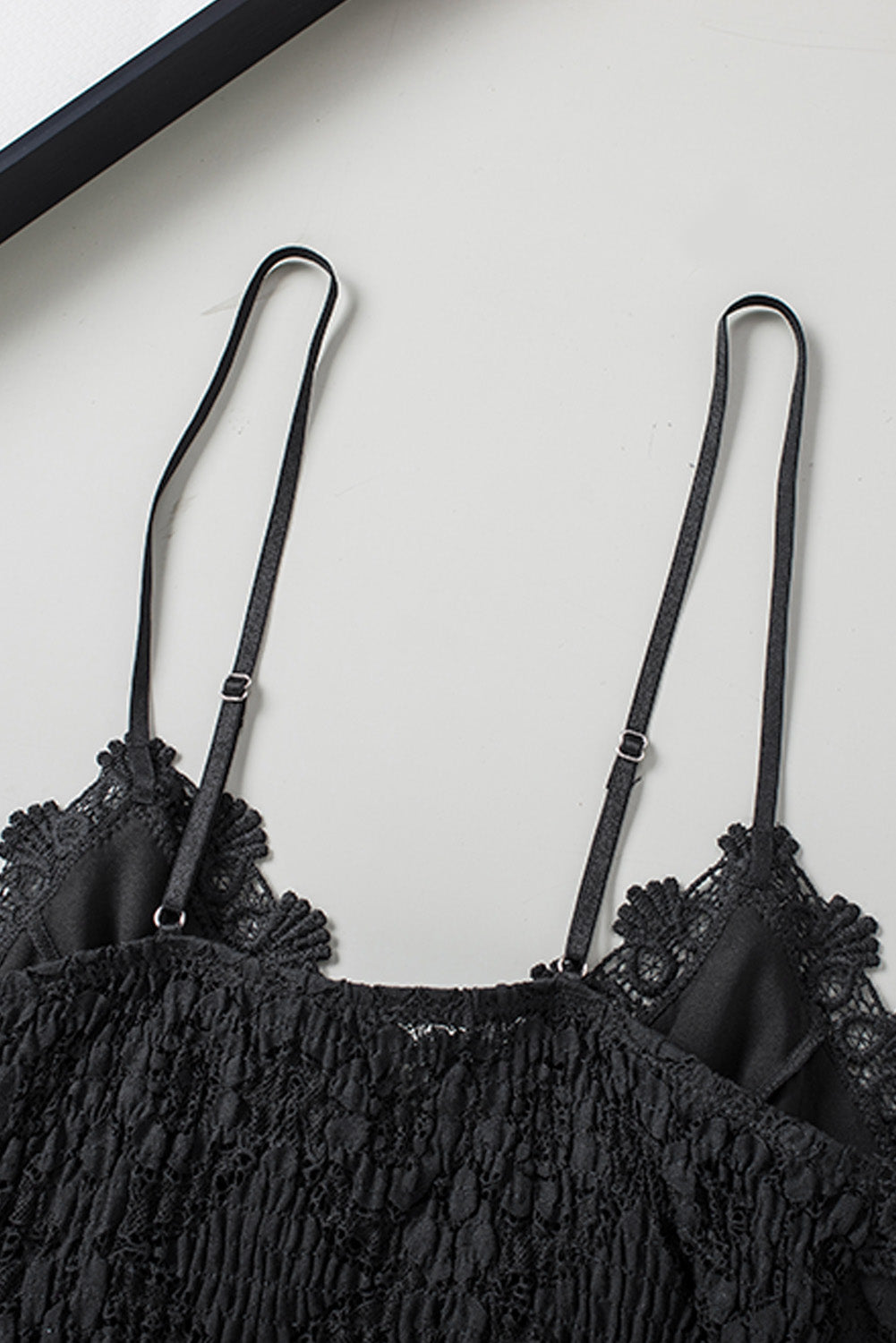 V-Neck Lace Cropped Cami Coco’s Tee Boutique