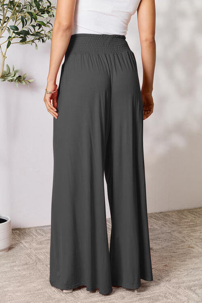 Double Take: Smocked Wide Leg Pants