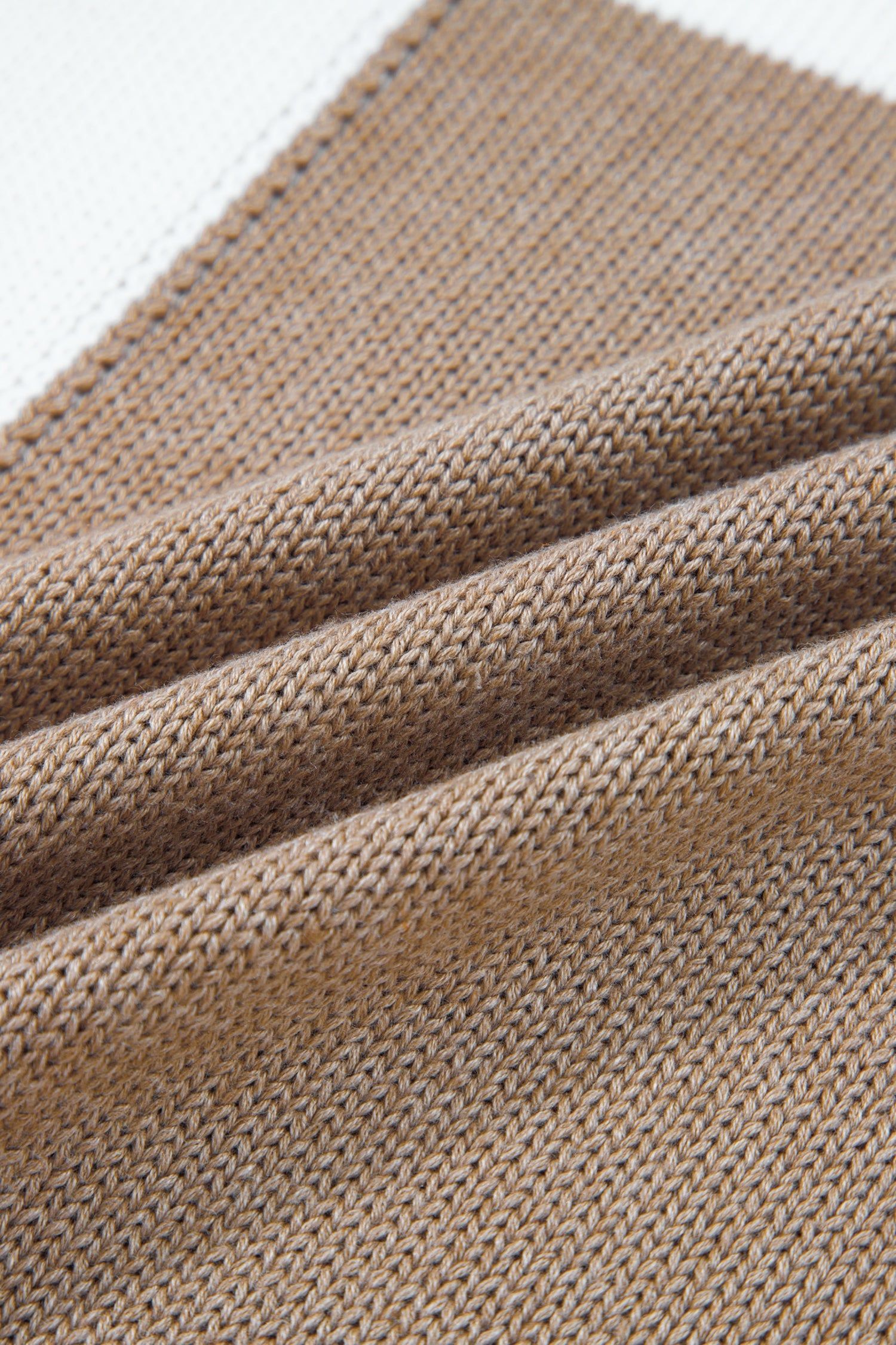 Dear-Lover Brown Checkered Women's Plus Size Open Front Cardigan - Fall Style Dear-Lover Dropshipping