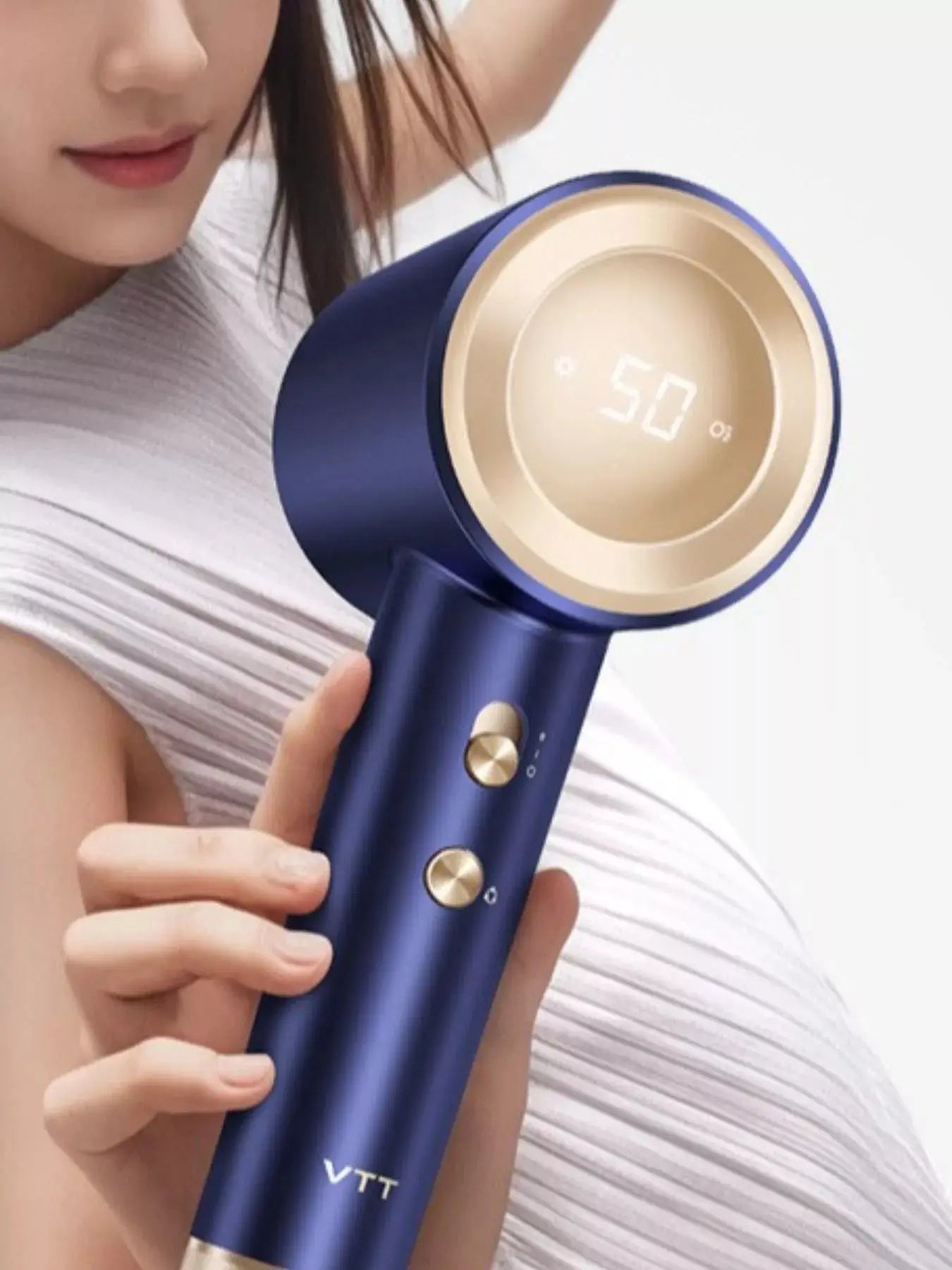Smart Temperature Control High-speed Hair Dryer Simply Love