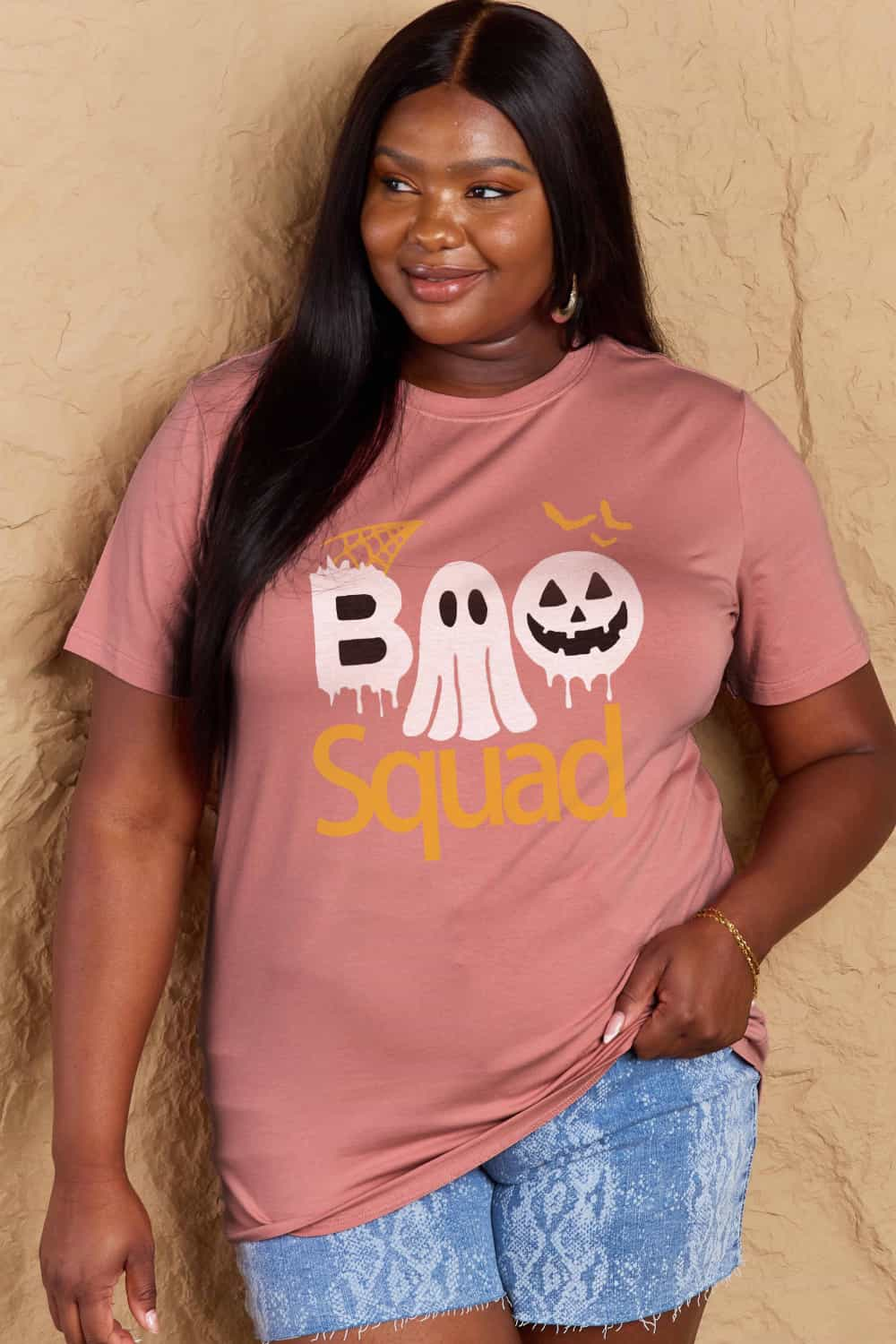 Boo Squad graphic tee for cozy casual vibes