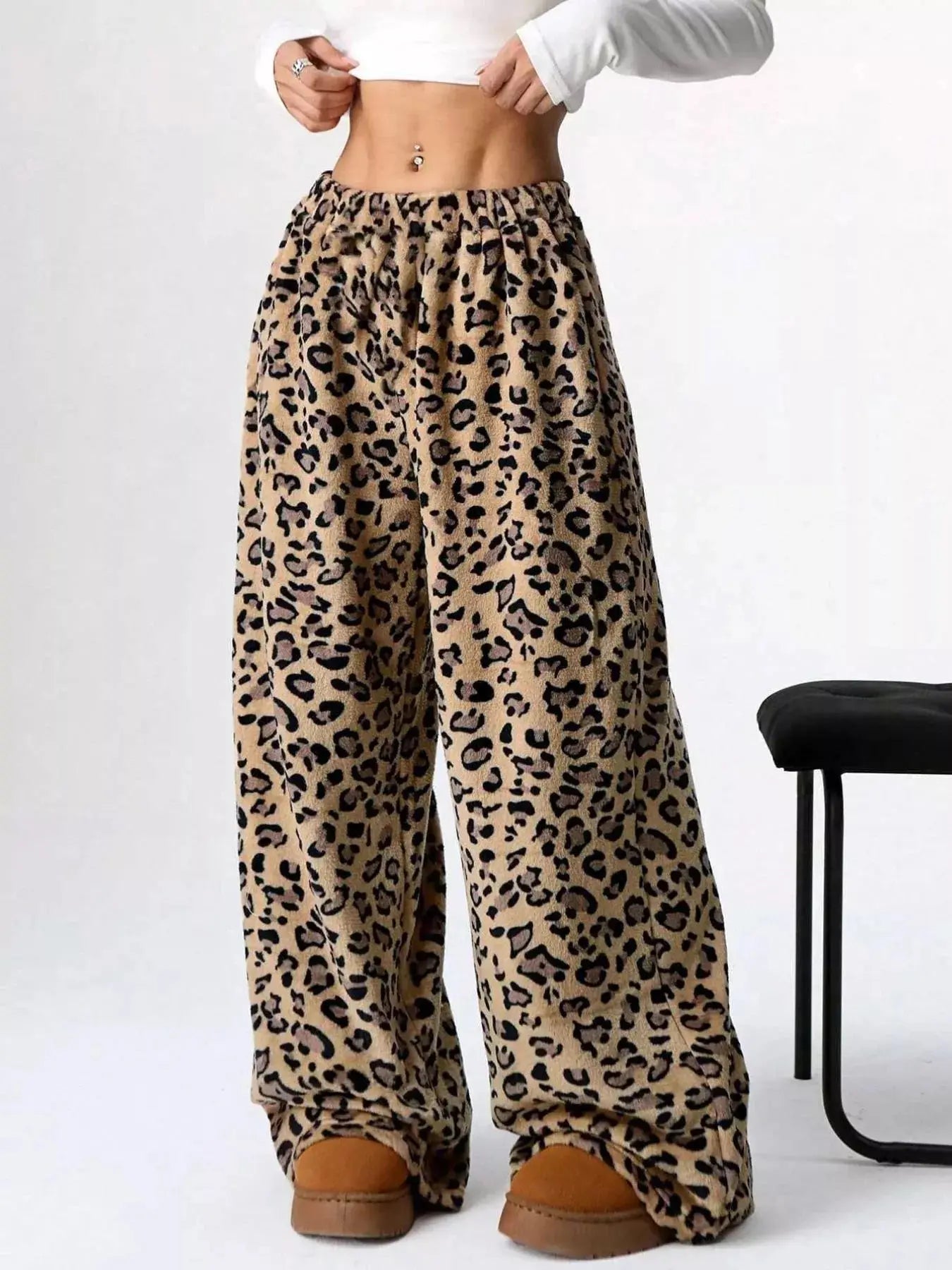 Drawstring Wide Leg Pants Simply Love