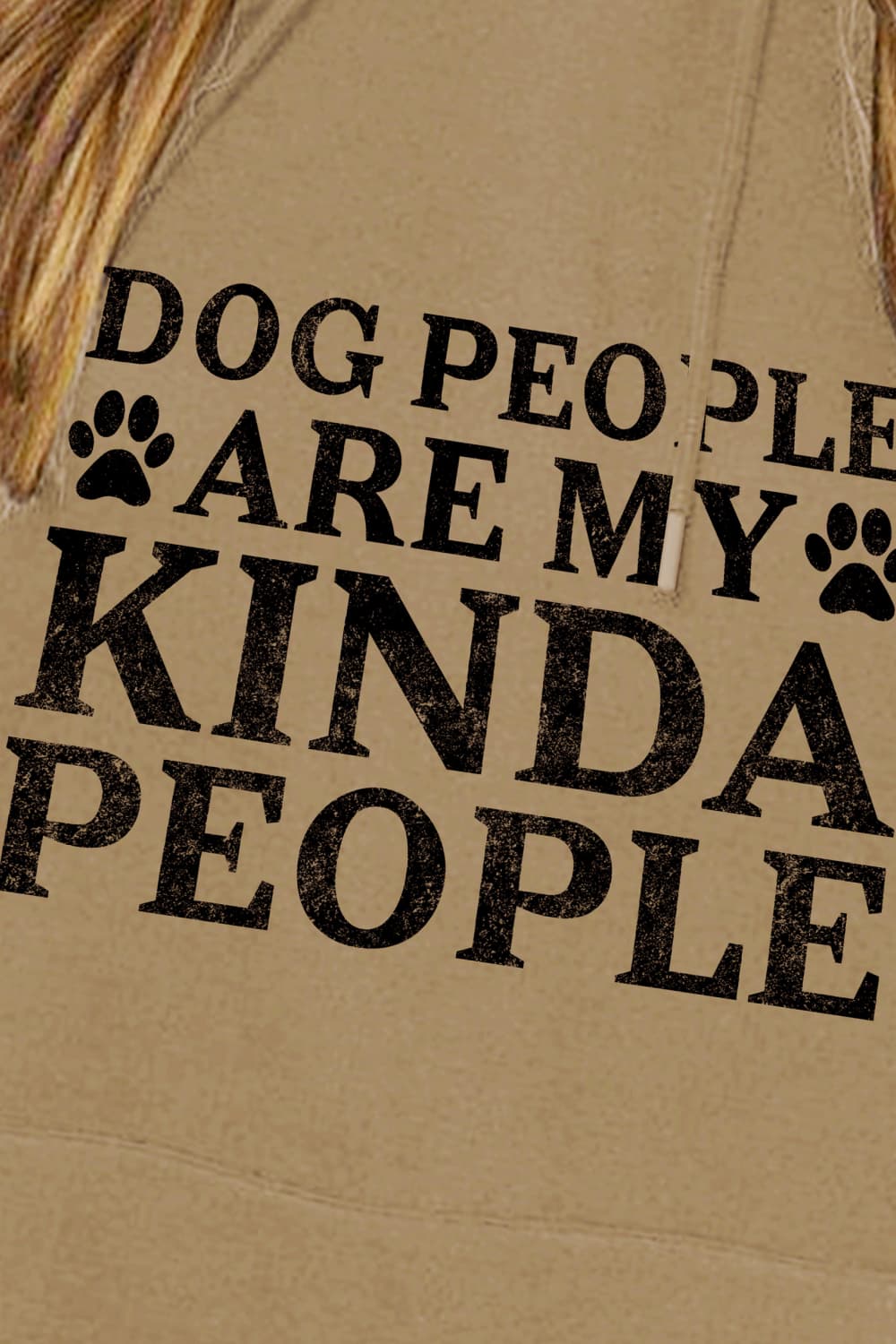 Simply Love: Dog Paw Hoodie
