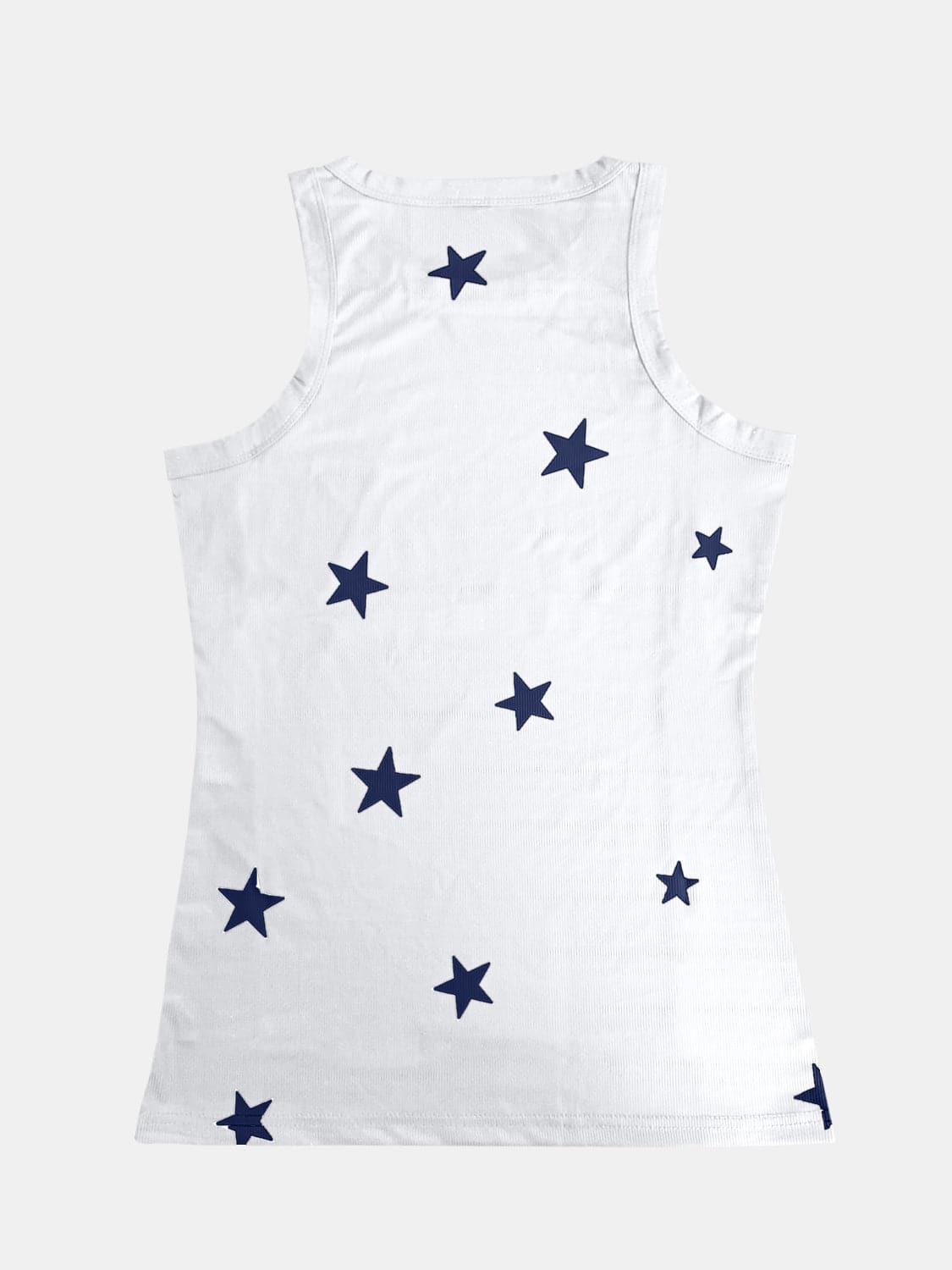 Full Size Star Round Neck Tank.