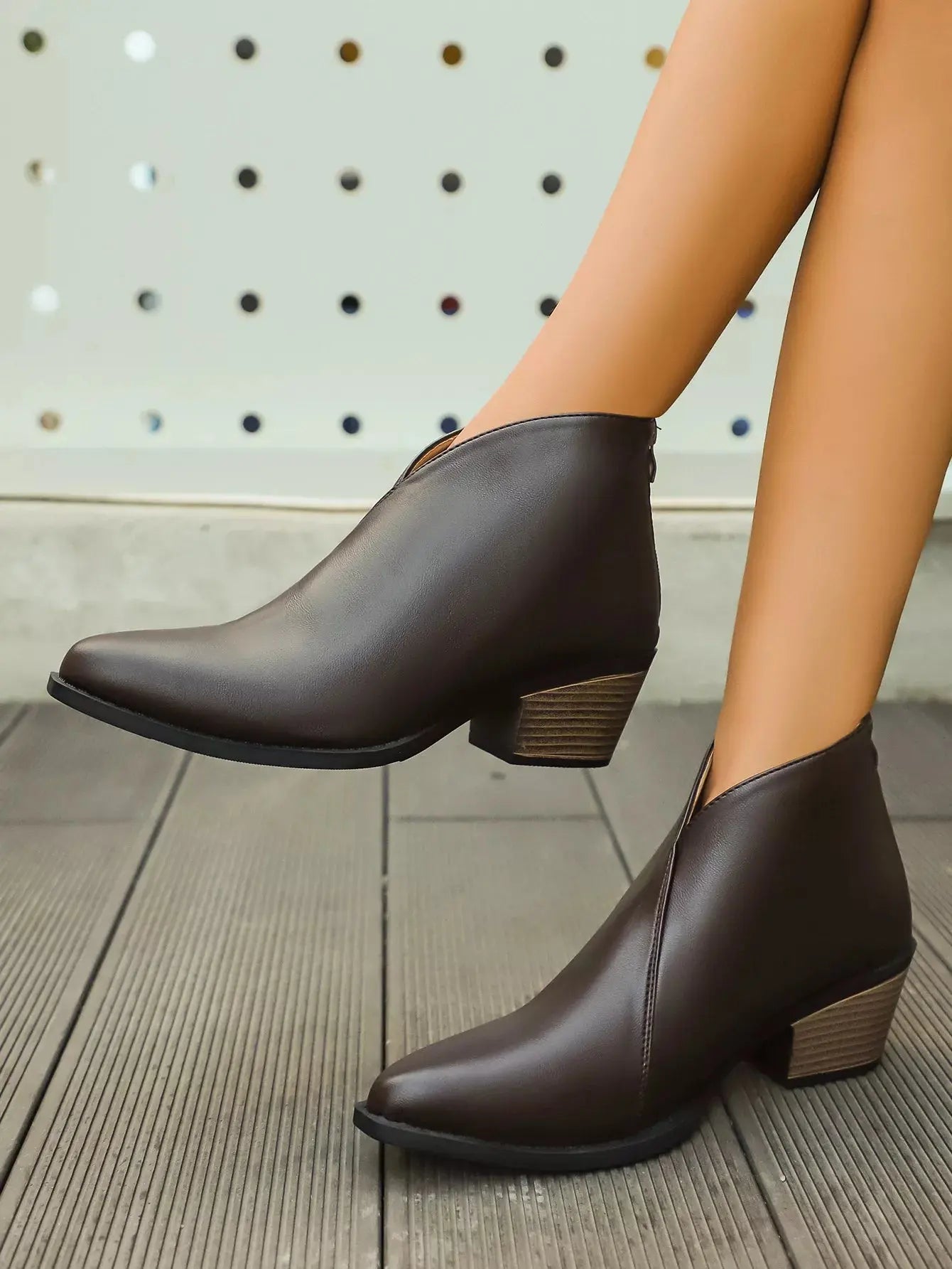 Pointed-Toe Ankle Boots Simply Love