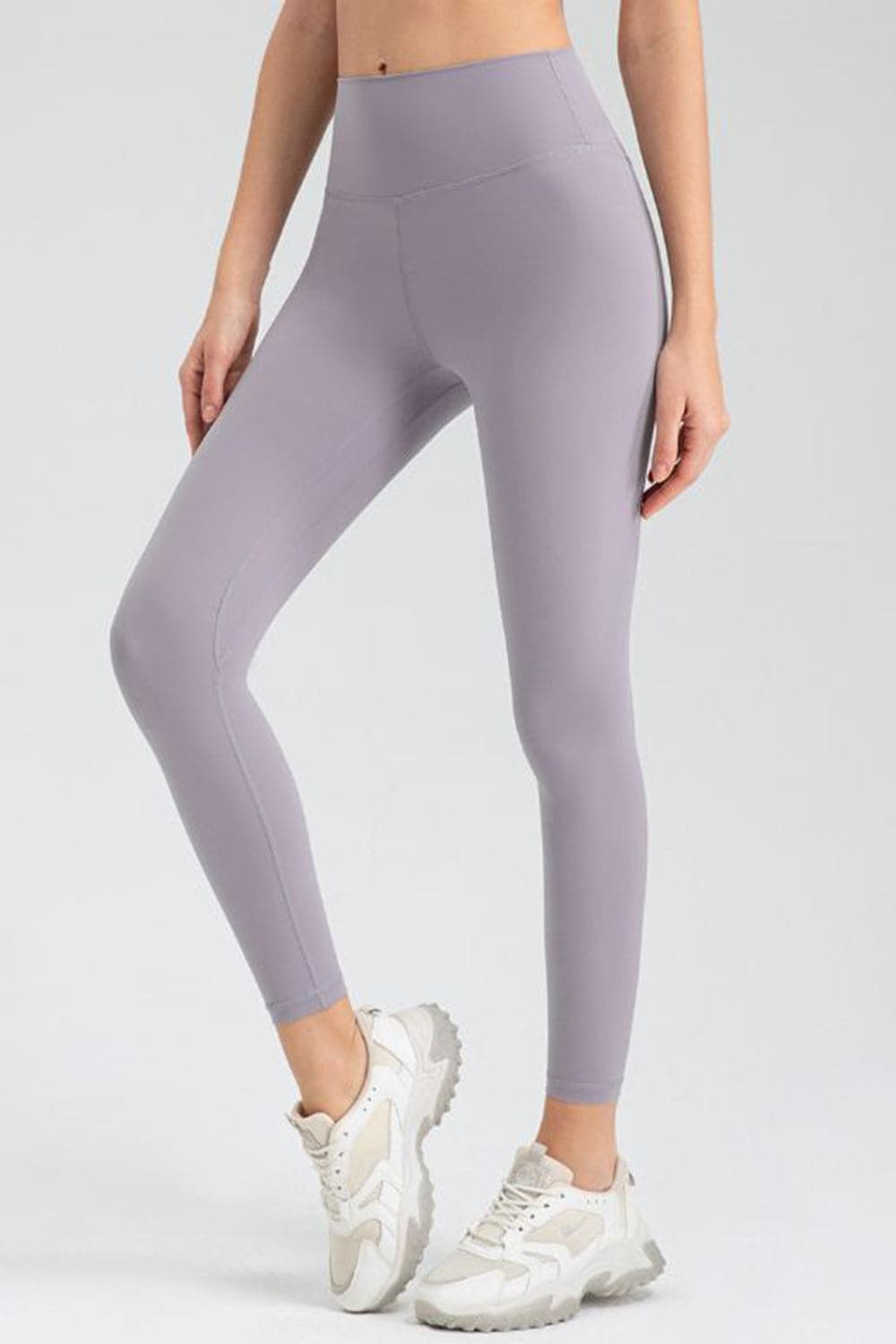 Wide Waistband Slim Fit Active Leggings.