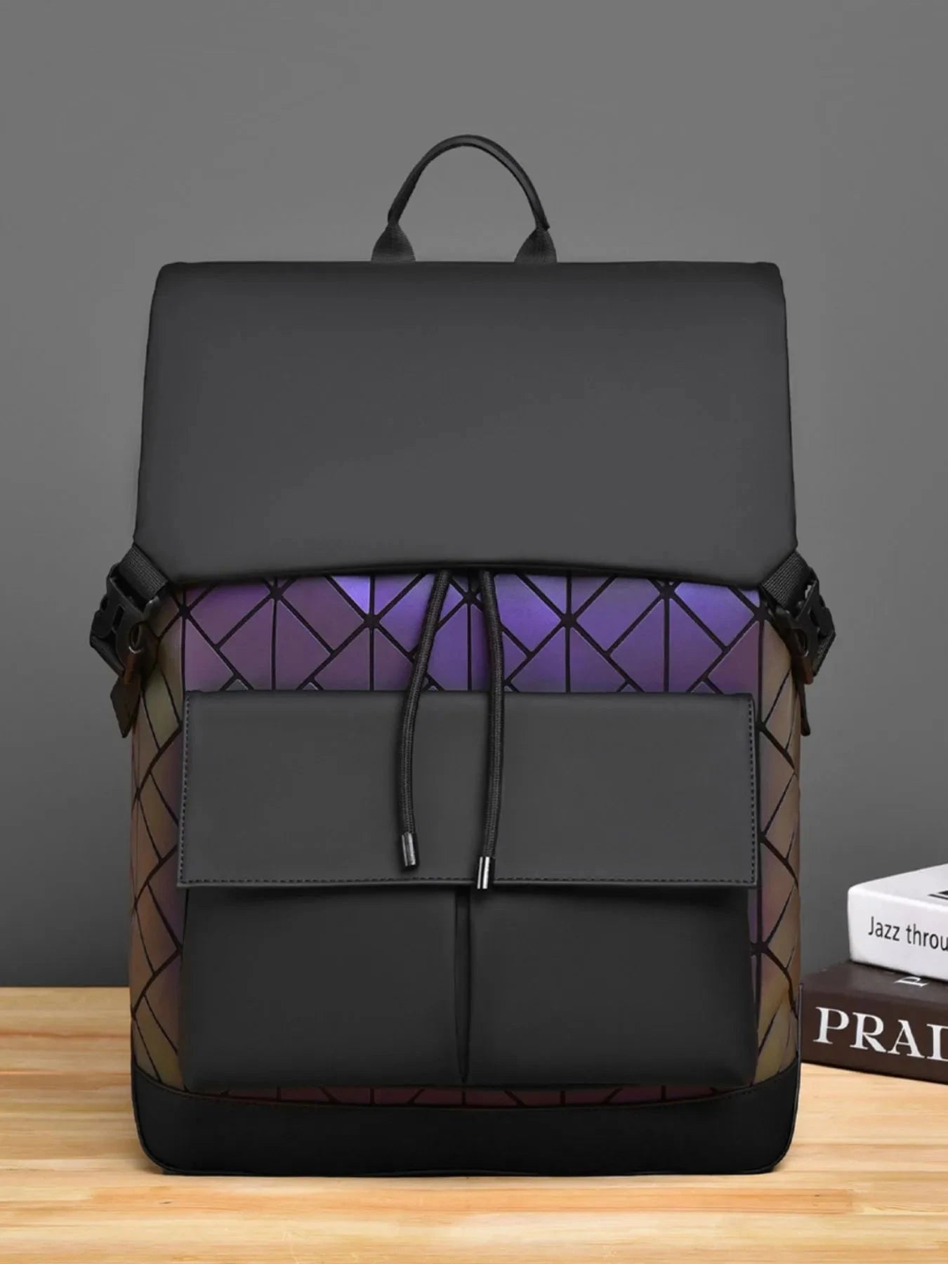 Modern Drawstring Backpack Bag Coco’s Tee Boutique