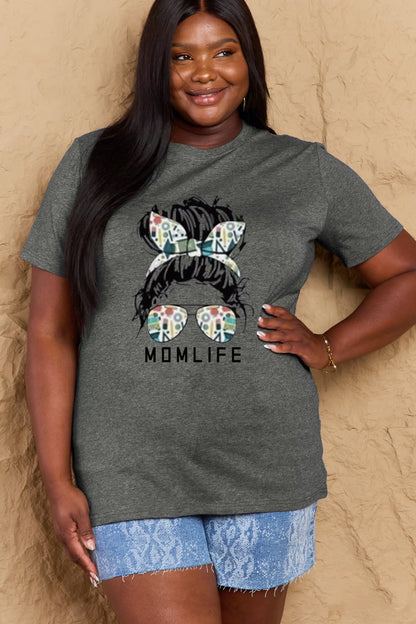 Simply Love: Mom Life Cotton Tee