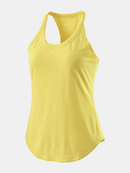 Scoop Neck Active Tank.