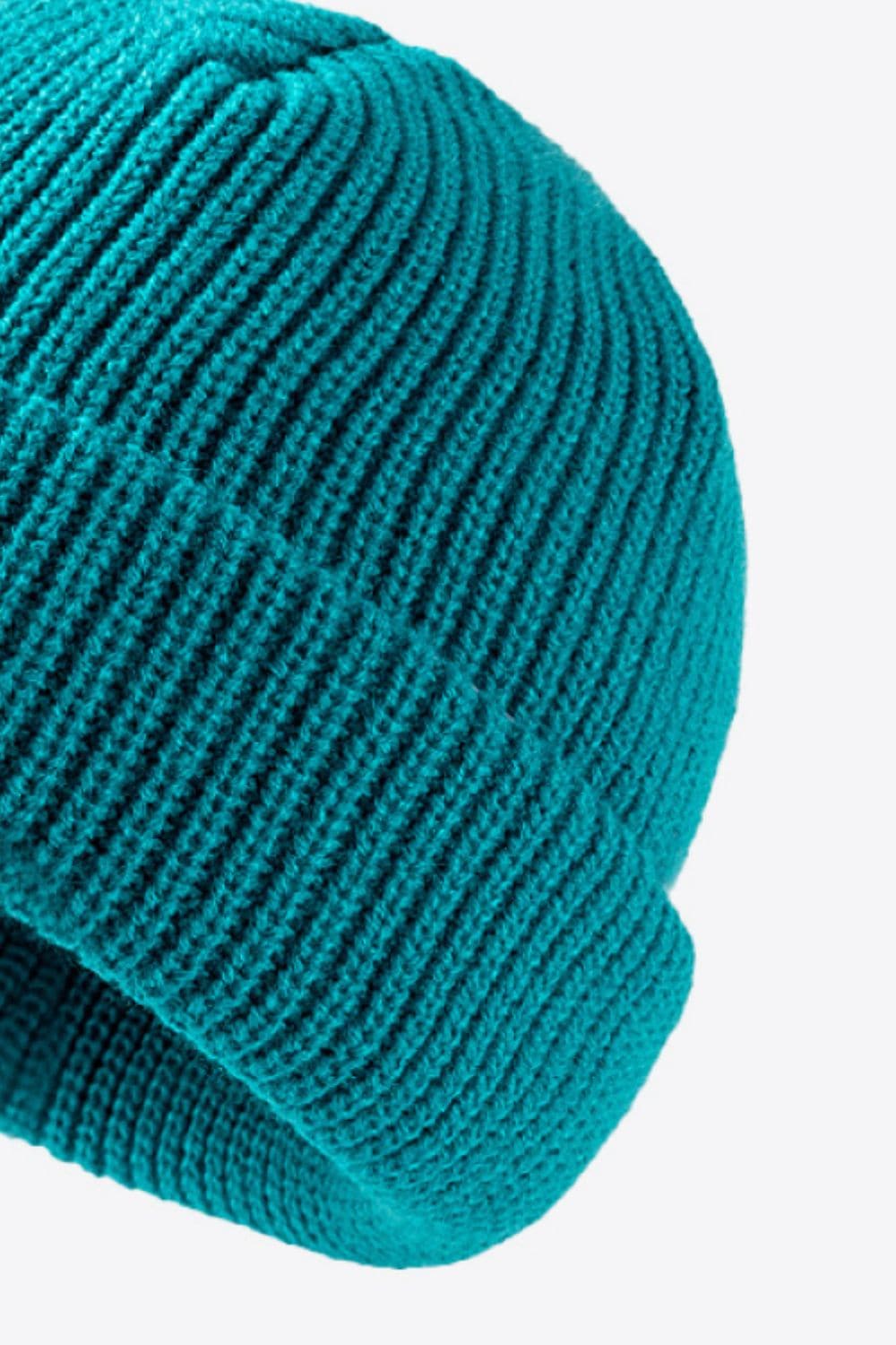 Calling For Winter Rib-Knit Beanie.