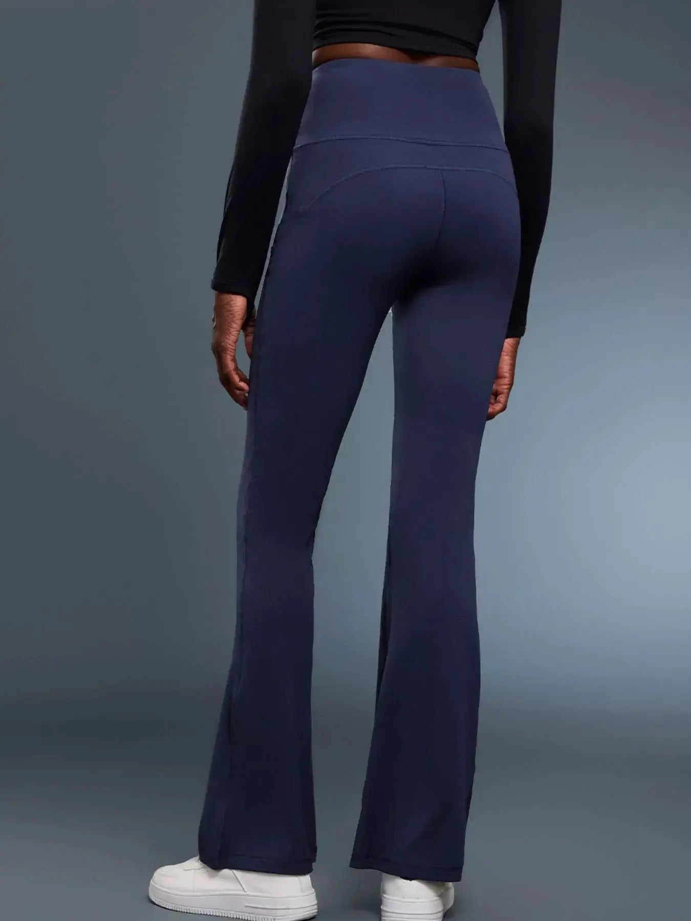 High-Waisted Flare Active Pants Simply Love