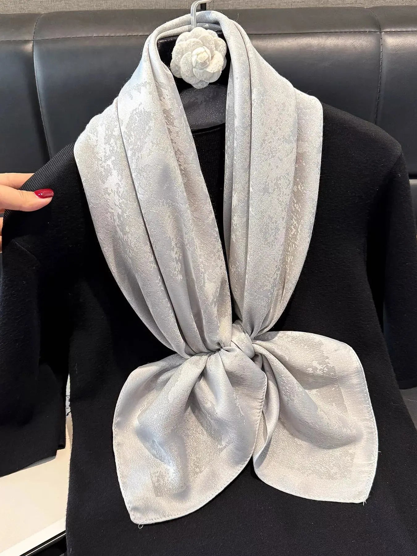 Lightweight Silk Scarf Simply Love