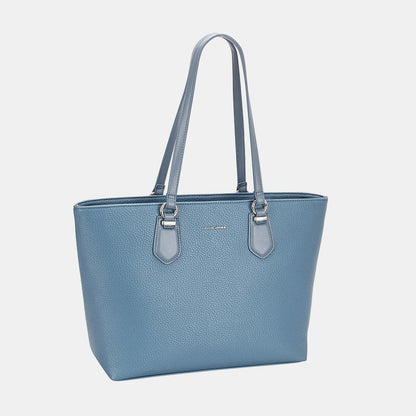 David Jones PU Leather Tote Bag.