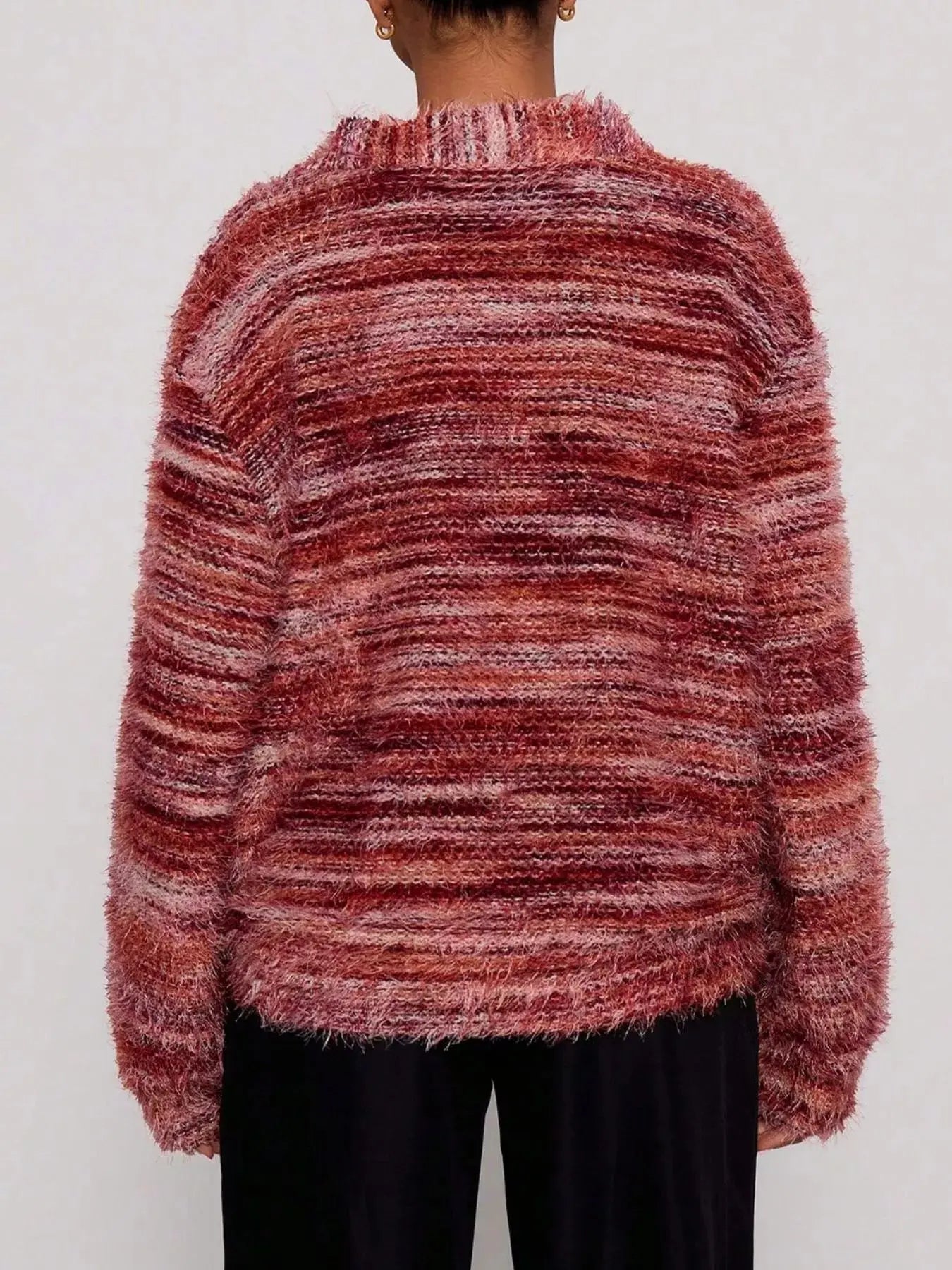 Textured Knit Button-Down Cardigan Simply Love