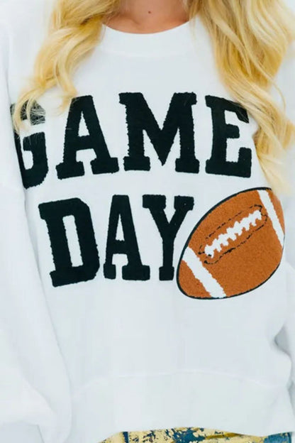 Game day essentials long sleeve sweatshirt