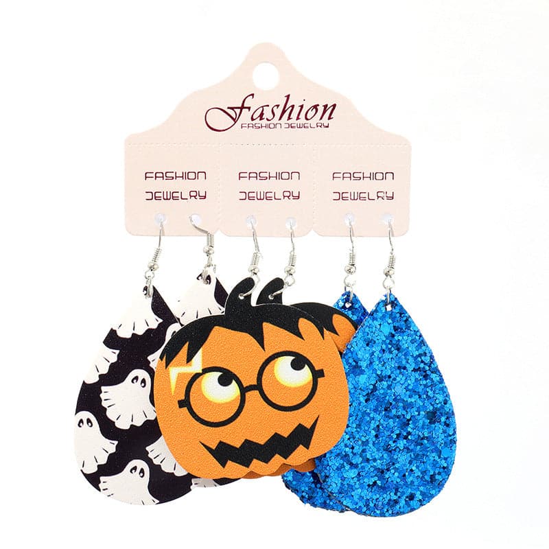 Gothic teardrop earrings - Halloween charm