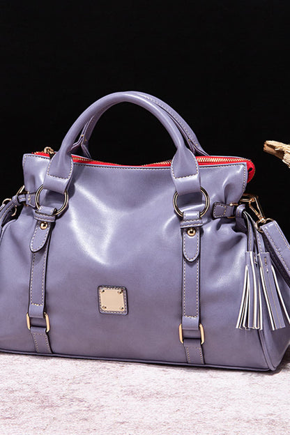 Opulent Orbit Handbag with Tassels – Large Capacity Glam Bag