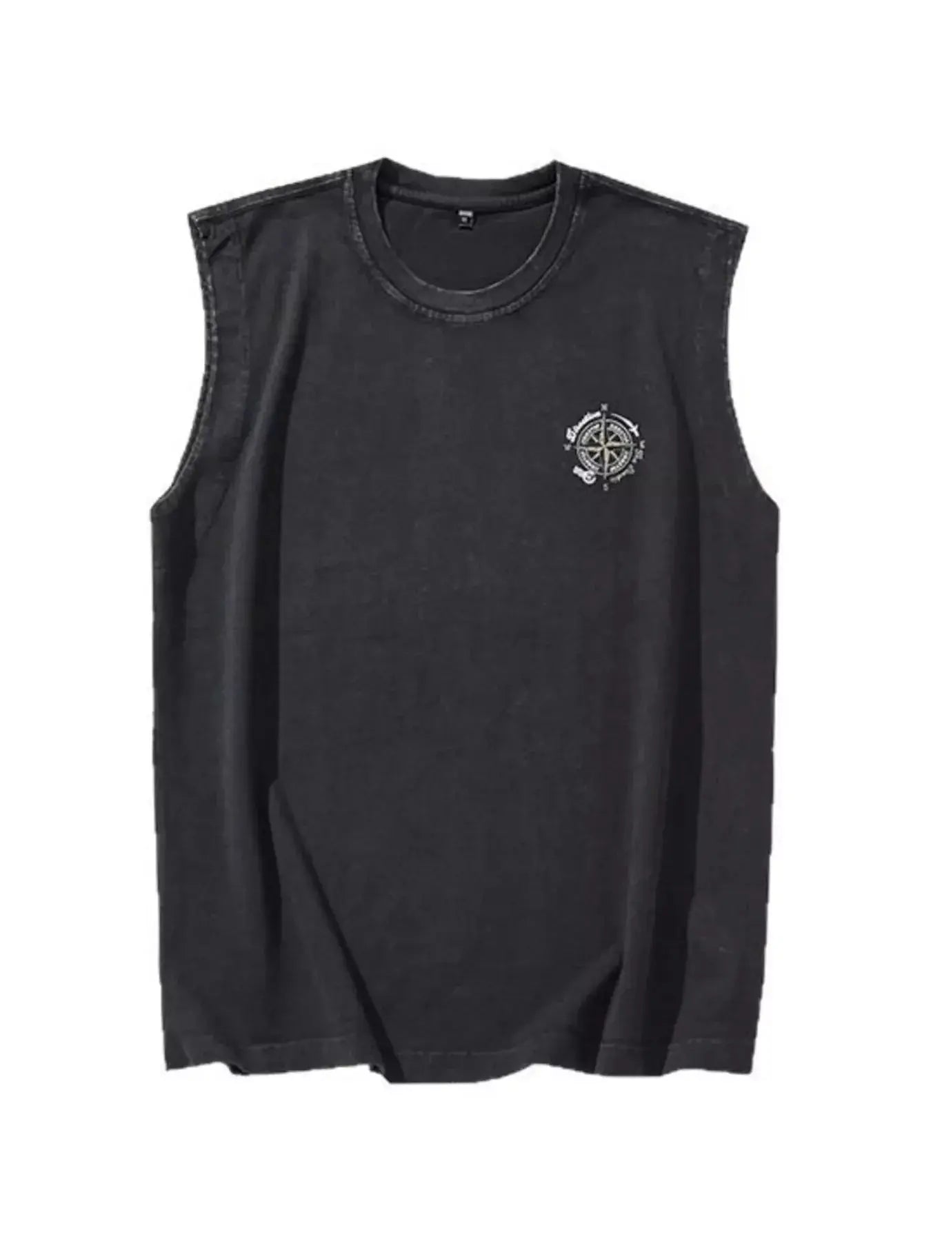 Men's Plus Size Round Neck Tank Simply Love