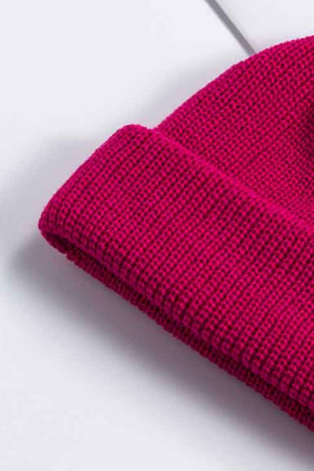 Cozy Rib-Knit Cuff Beanie.