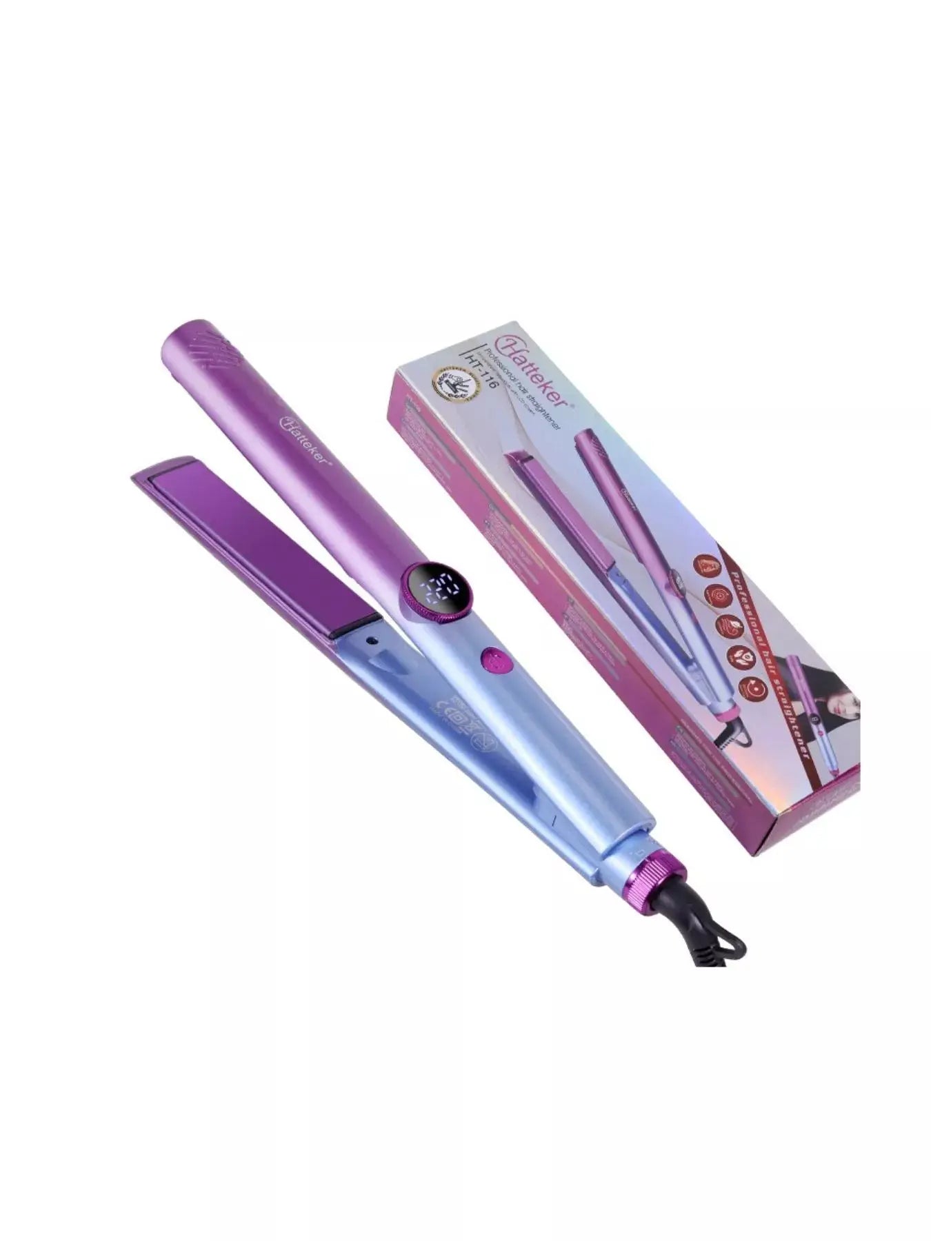 Adjustable Temperature Iron Straightener Simply Love