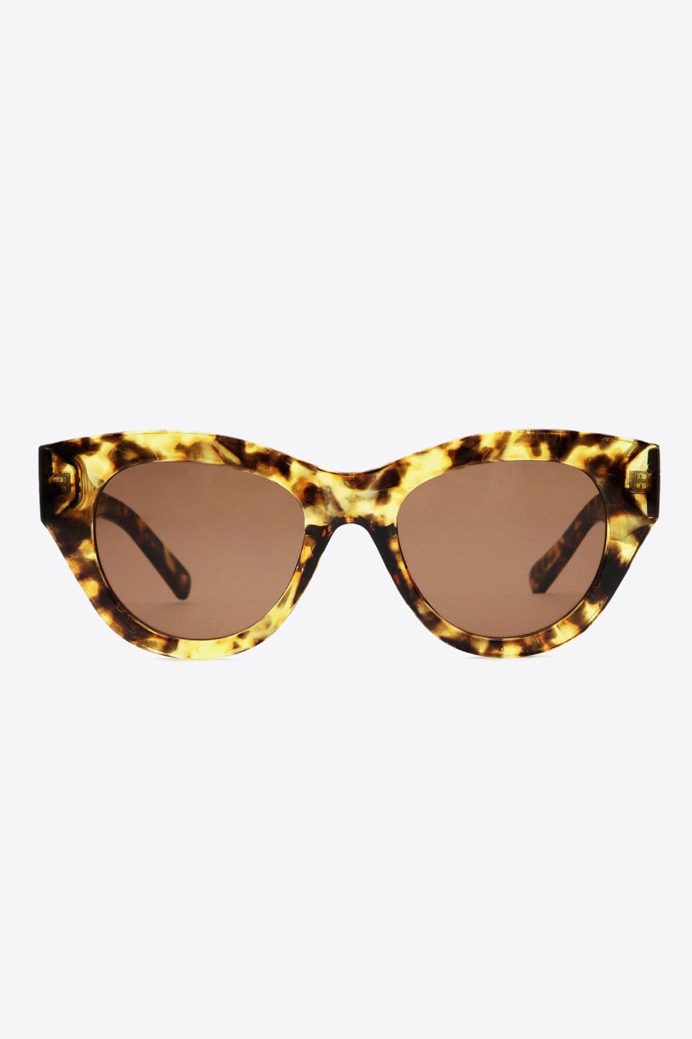 Tortoiseshell Polycarbonate Wayfarer Sunglasses.