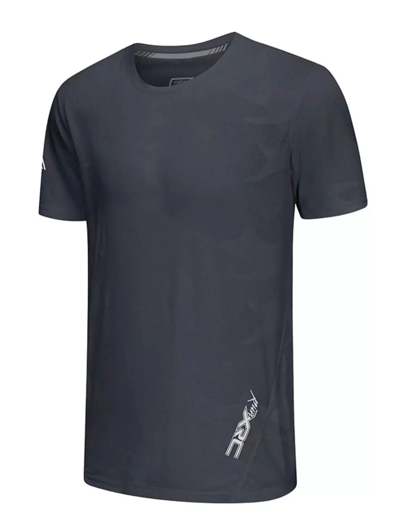 Men's Round Neck Short Sleeve Active T-Shirt Simply Love