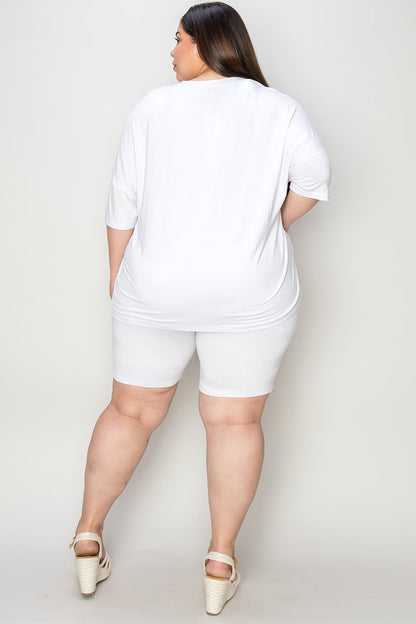 ShopBasicbae: Bamboo V-Neck Set