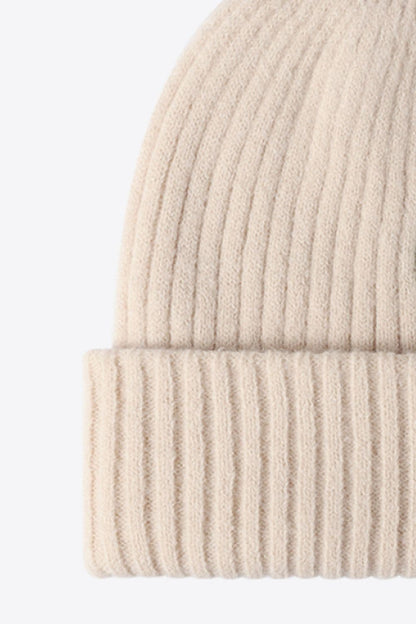 HAPPY Contrast Beanie.